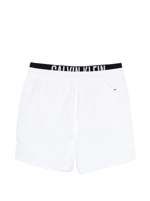 Boxer intimo uomo Calvin Klein bianco doppio elastico Intense Calvin Klein | LV00N61015100